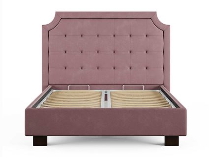 Кровать Сонум Elysium Экокожа Коричневый (с подъемным механизмом) 140х200