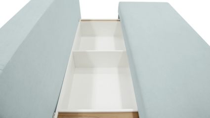 Диван Фиеста Мебель Джелонг Лайт велюр Vivaldi 29 голубой Длина 200 см