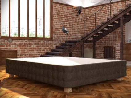 Кровать Mr.Mattress Twin Box велюр Toffee 275