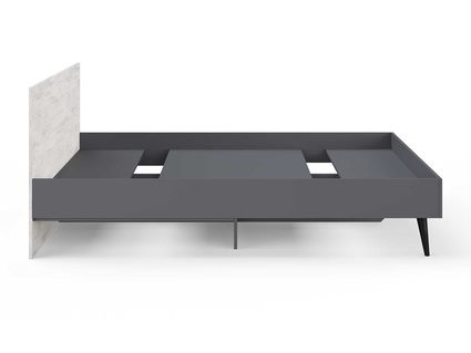 Кровать Сонум Ines Ясмунд + серый 200х190