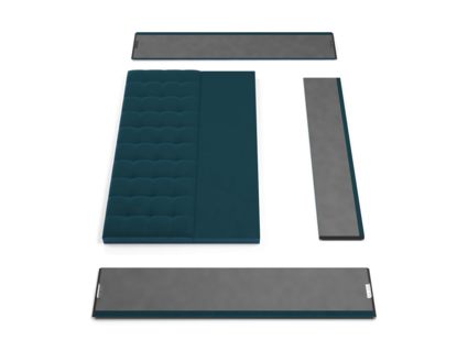 Кровать Lonax Аврора велюр Dolly-3 120х200