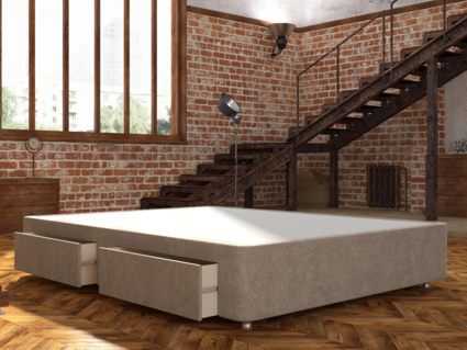 Кровать Mr.Mattress Site Box велюр Toffee 275