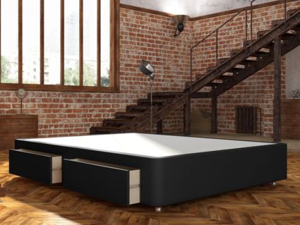 Кровать Mr.Mattress Site Box экокожа Black 256