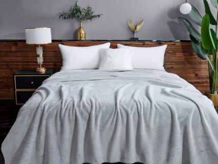 Плед Софи де Марко София (светло-серый) 160х220