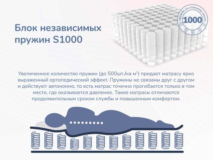 Матрас Димакс Relmas Twin Cocos S1000 140х180