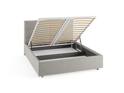 Кровать Сонум Caprice Рогожка Мокко (с подъемным механизмом) 200х190