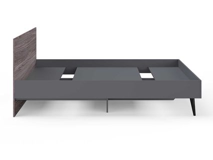 Кровать Сонум Ines Ясень анкор + серый 80х200