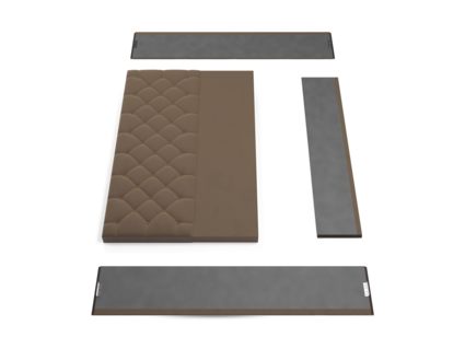 Кровать Lonax Элоиза велюр Dolly-3 200х195