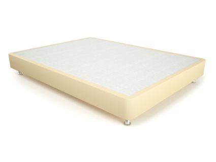 Кровать Mr.Mattress Fine Box экокожа Beige 275