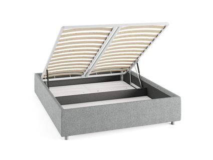Кровать Сонум Scandinavia Кашемир Светло-серый (с подъемным механизмом) 200х190