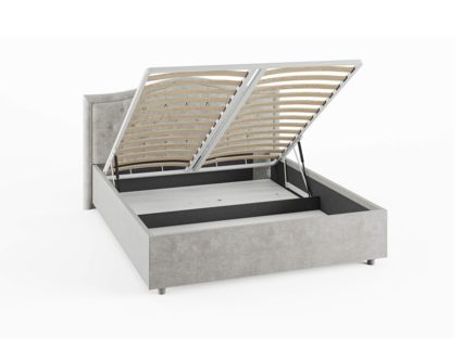 Кровать Сонум Ancona Рогожка Мокко (с подъемным механизмом) 140х200