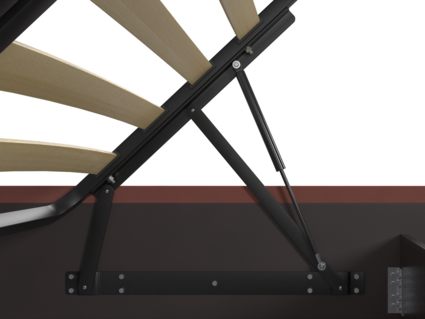 Кровать Lonax Белла велюр Dolly-1 (с подъемным механизмом) 120х195