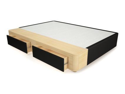 Кровать Mr.Mattress Site Box экокожа Black 256