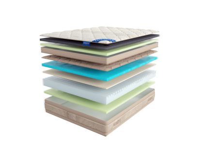 Матрас LineaFlex Kristal 42 c топпером 130х185