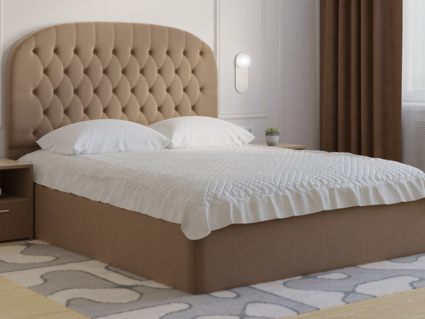 Кровать Lonax Венеция велюр Dolly-8 (с основанием) 160х200