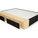 Кровать Mr.Mattress Site Box экокожа Black 80х195